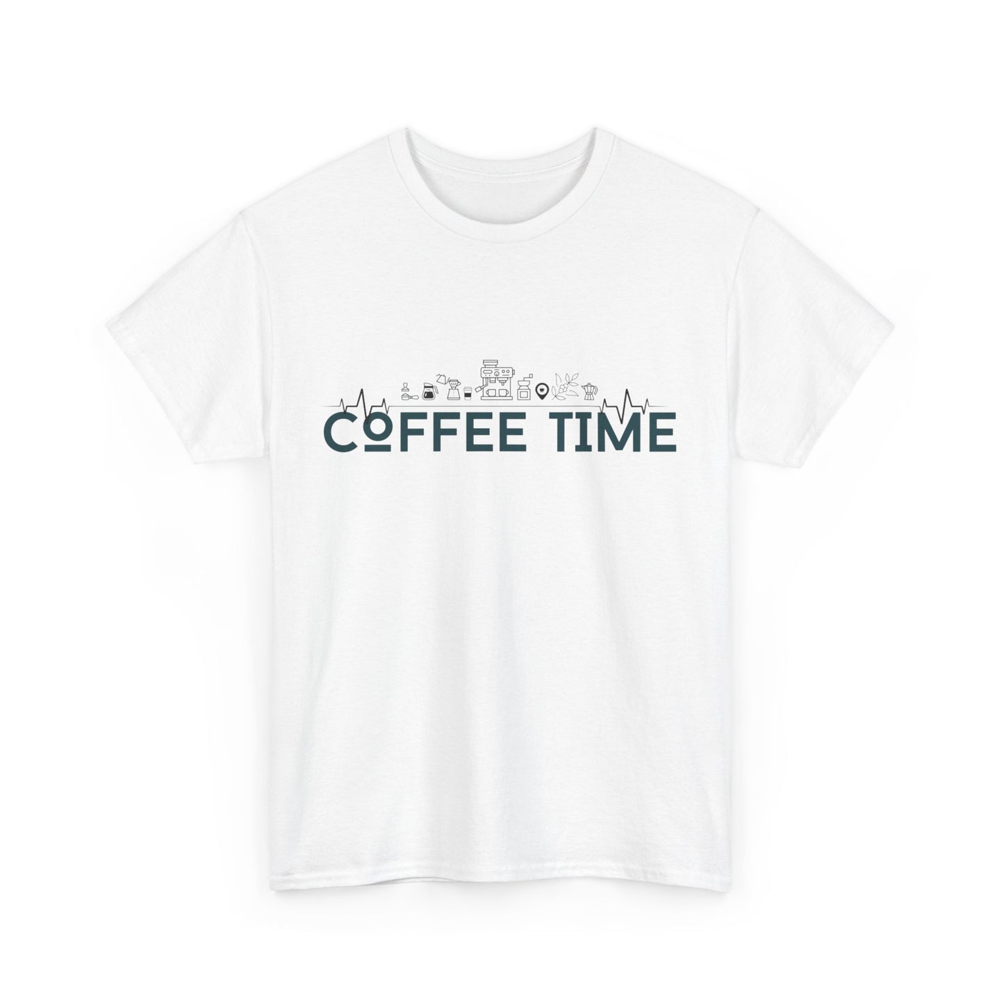 Coffee Time - Unisex Heavy Cotton Tee