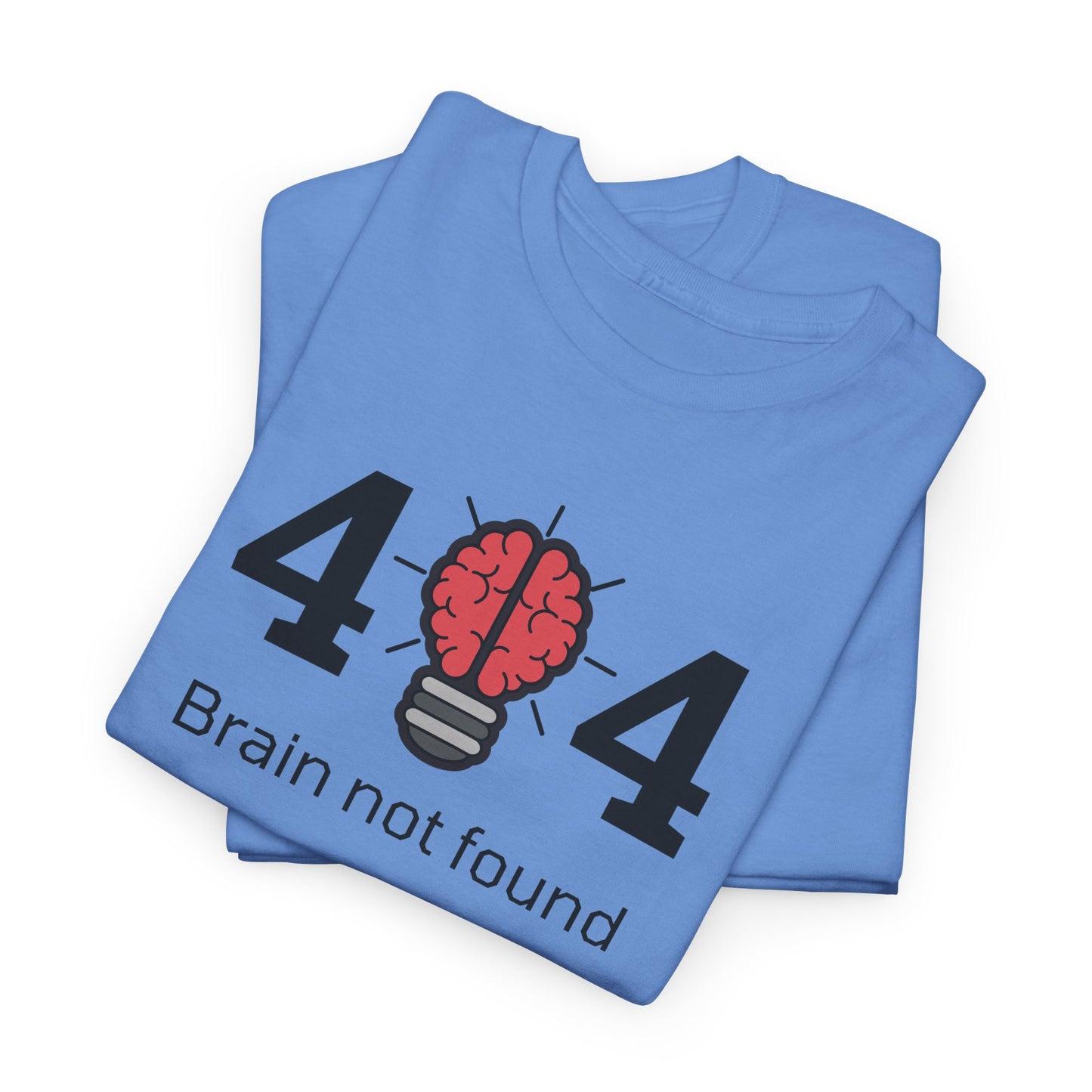 404 Brain not found - Unisex Heavy Cotton Tee