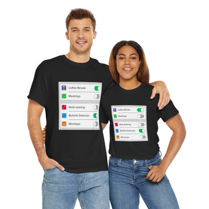 iOS Settings - Unisex Heavy Cotton Tee