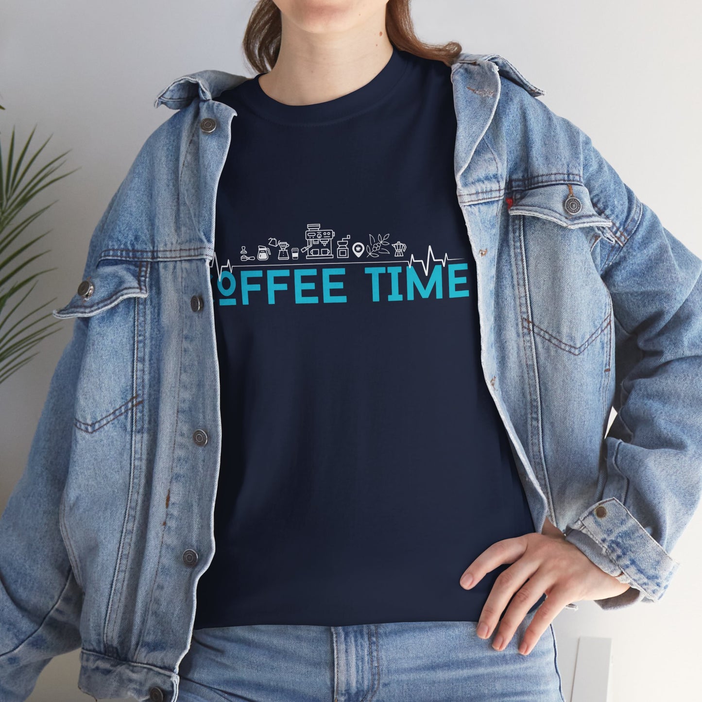 Coffee Time - Unisex Heavy Cotton Tee