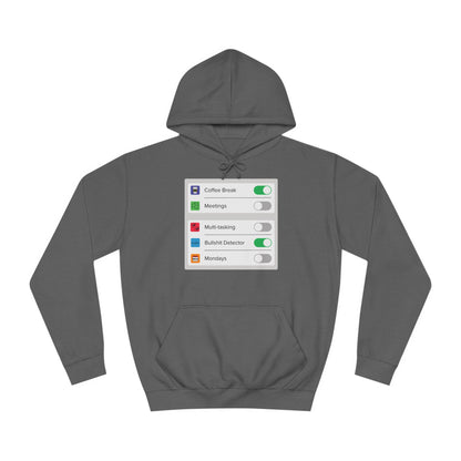 iOS Settings - Unisex College Hoodie