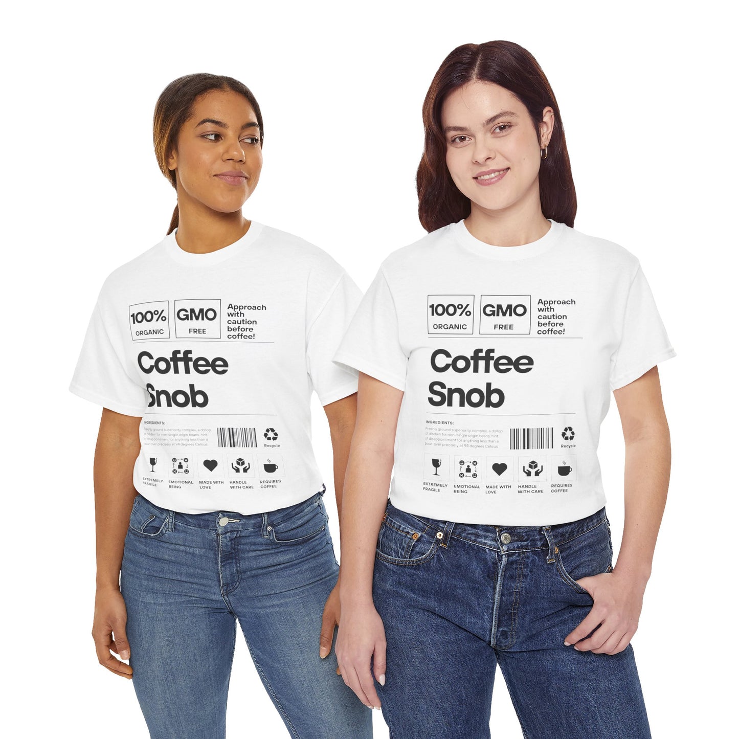 Coffee Snob - Unisex Heavy Cotton Tee