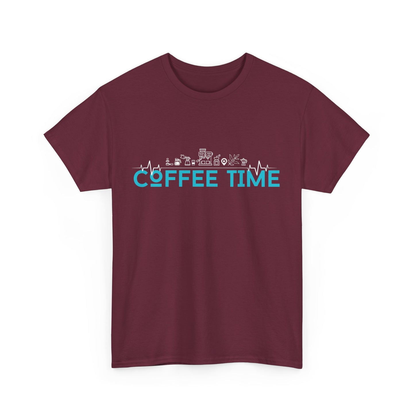 Coffee Time - Unisex Heavy Cotton Tee