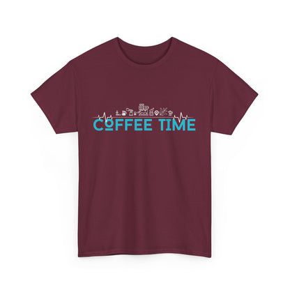 Coffee Time - Unisex Heavy Cotton Tee