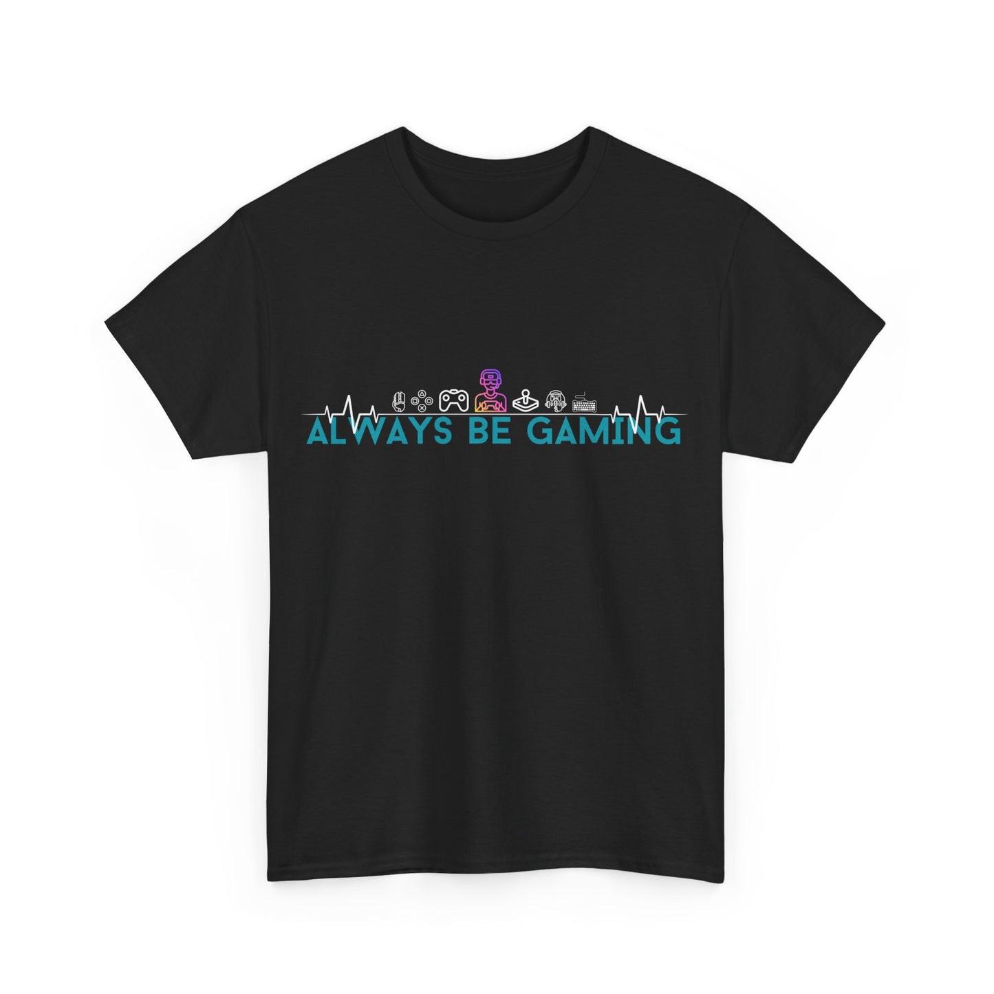 Always be Gaming - Unisex Heavy Cotton Tee