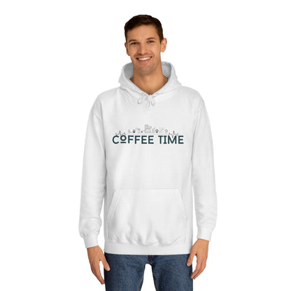 Coffes Time - Unisex College Hoodie