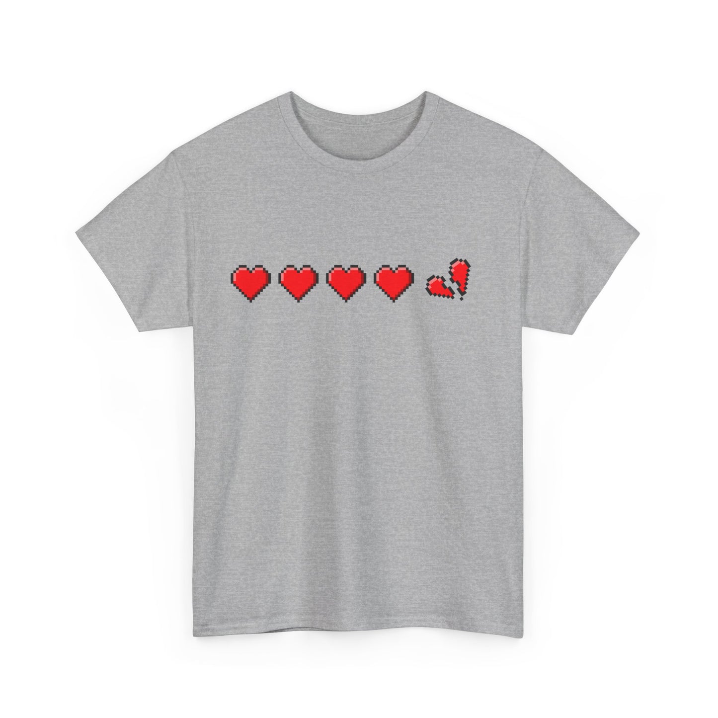 Gamer life hearts - Unisex Heavy Cotton Tee