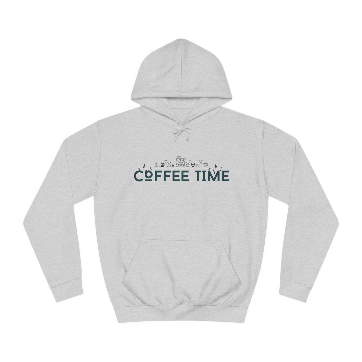 Coffes Time - Unisex College Hoodie