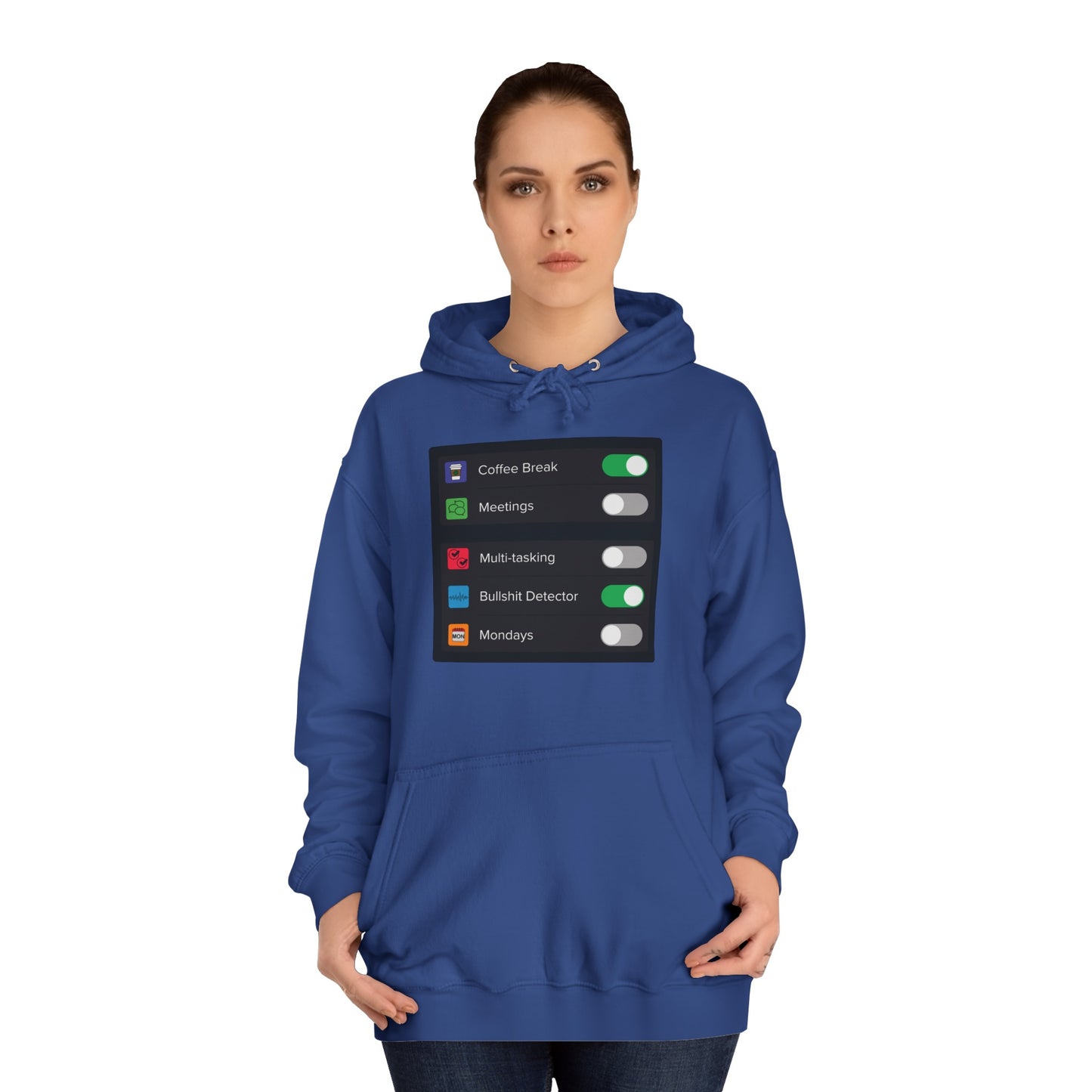 iOS Settings - Unisex College Hoodie