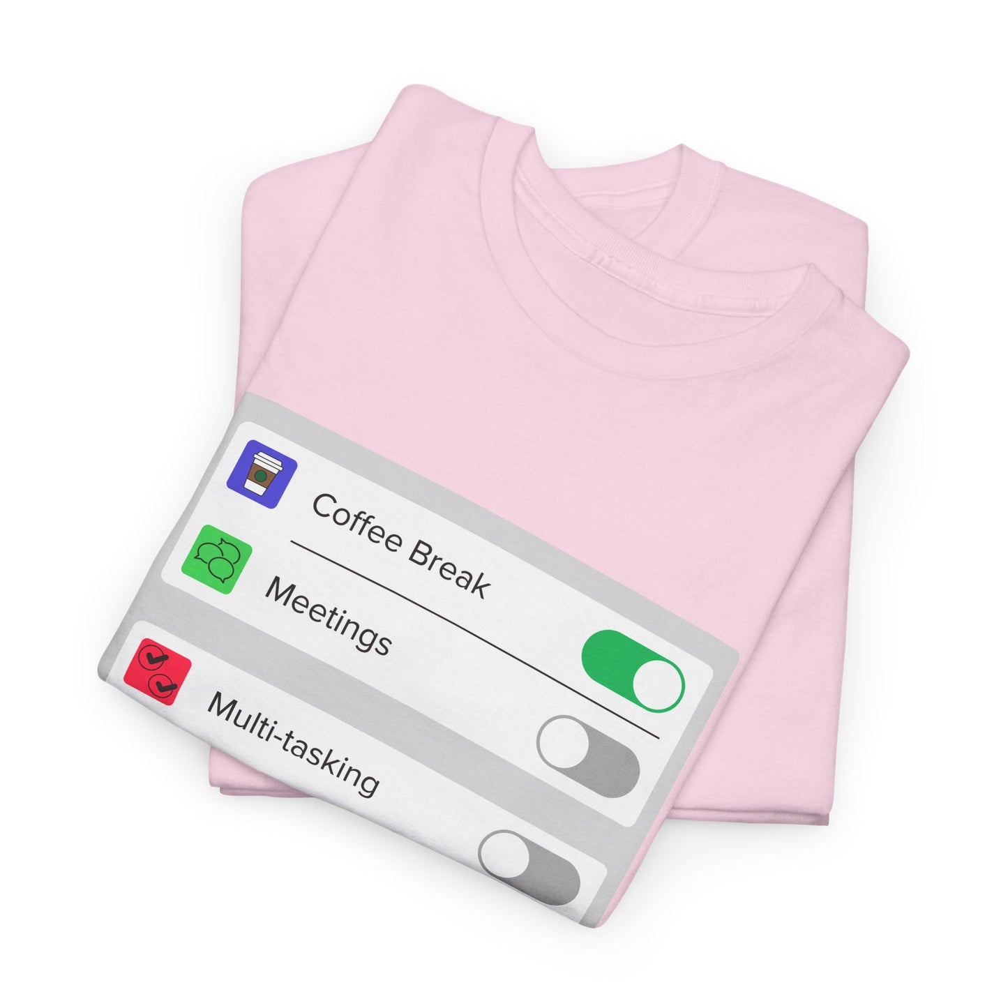 iOS Settings - Unisex Heavy Cotton Tee