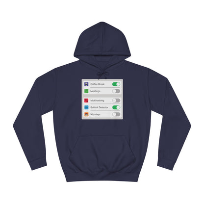 iOS Settings - Unisex College Hoodie