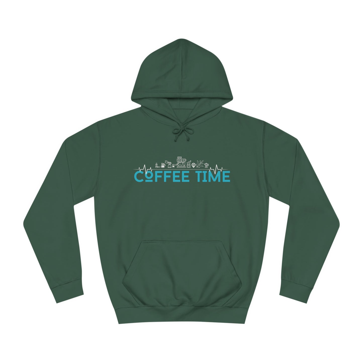 Coffes Time - Unisex College Hoodie