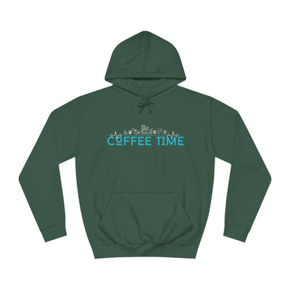 Coffes Time - Unisex College Hoodie