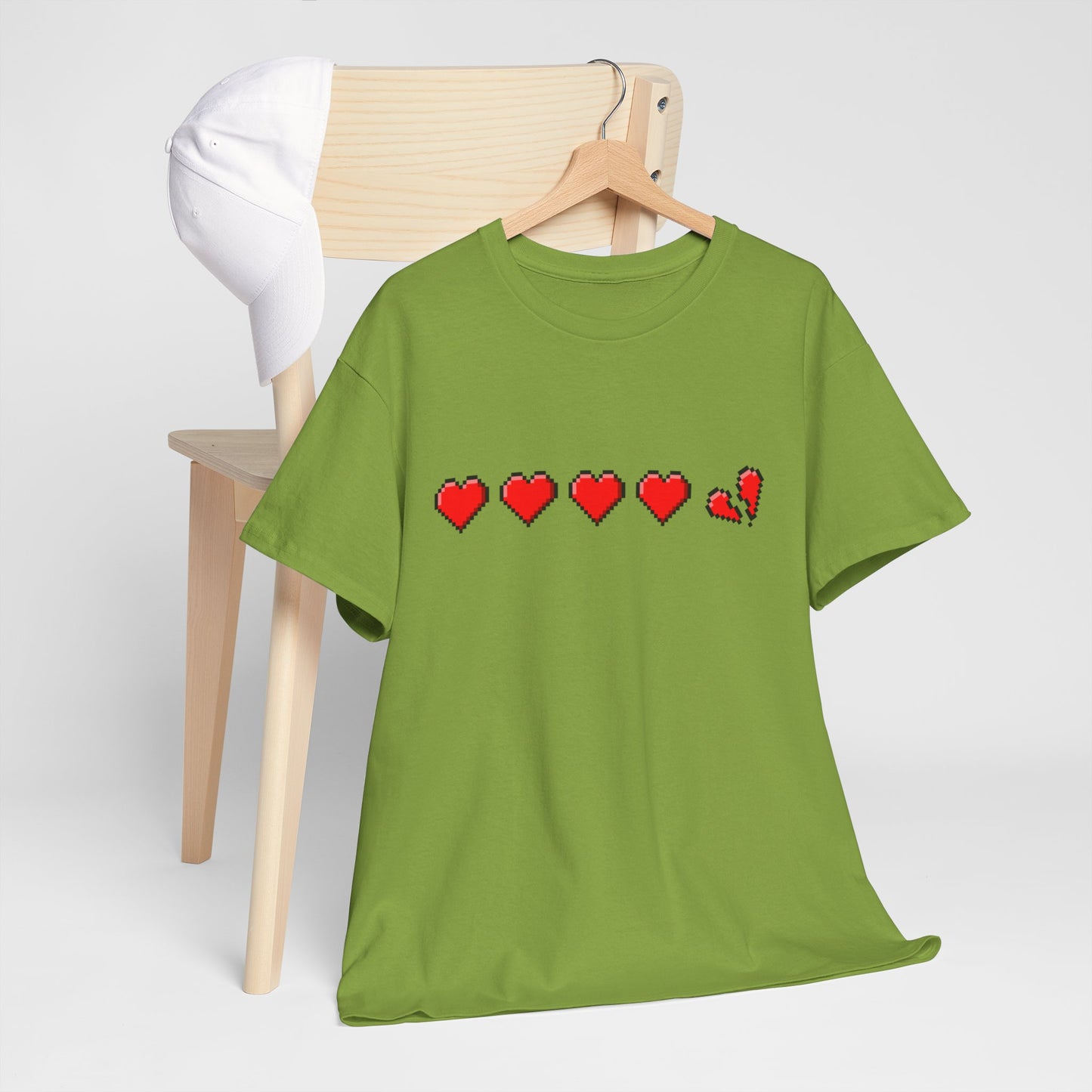 Gamer life hearts - Unisex Heavy Cotton Tee