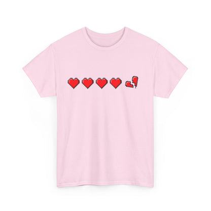 Gamer life hearts - Unisex Heavy Cotton Tee