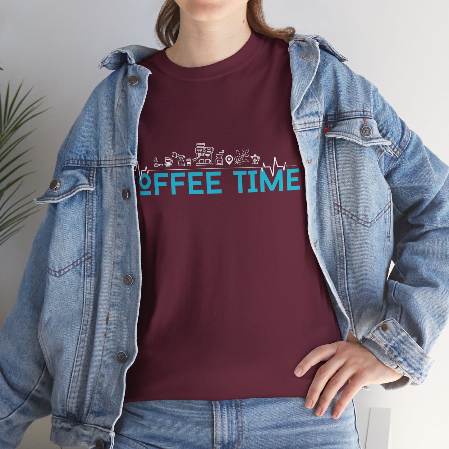 Coffee Time - Unisex Heavy Cotton Tee