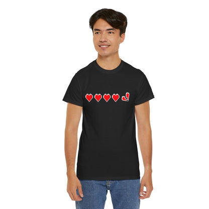 Gamer life hearts - Unisex Heavy Cotton Tee