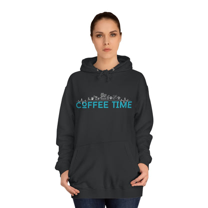 Coffes Time - Unisex College Hoodie