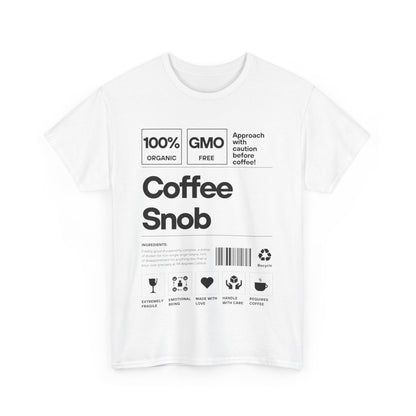 Coffee Snob - Unisex Heavy Cotton Tee