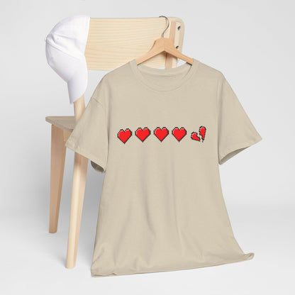 Gamer life hearts - Unisex Heavy Cotton Tee