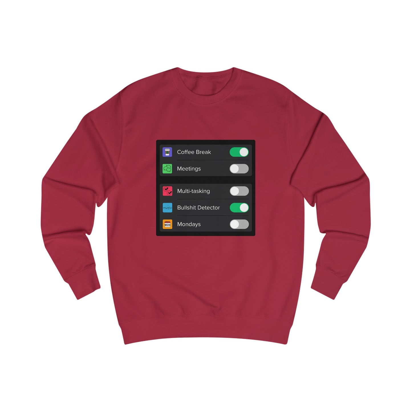 iOS Settings - Unisex Sweatshirt