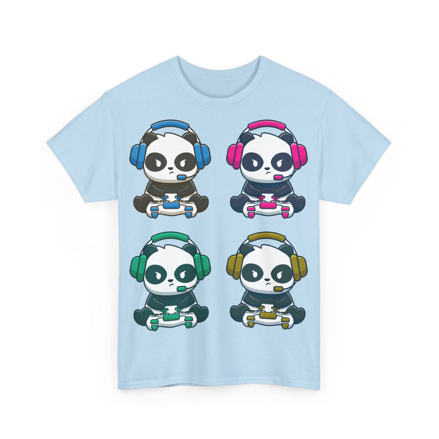 Panda Gamer - Unisex Heavy Cotton Tee