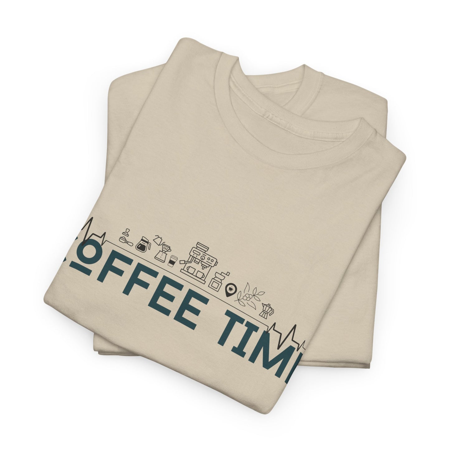 Coffee Time - Unisex Heavy Cotton Tee