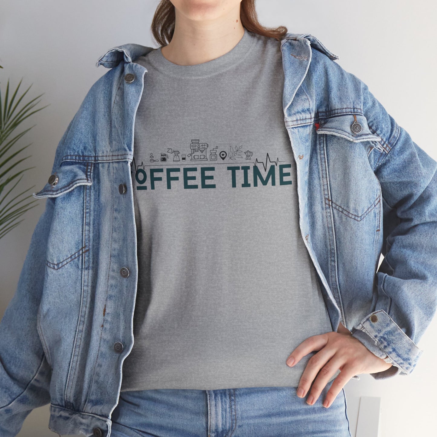 Coffee Time - Unisex Heavy Cotton Tee