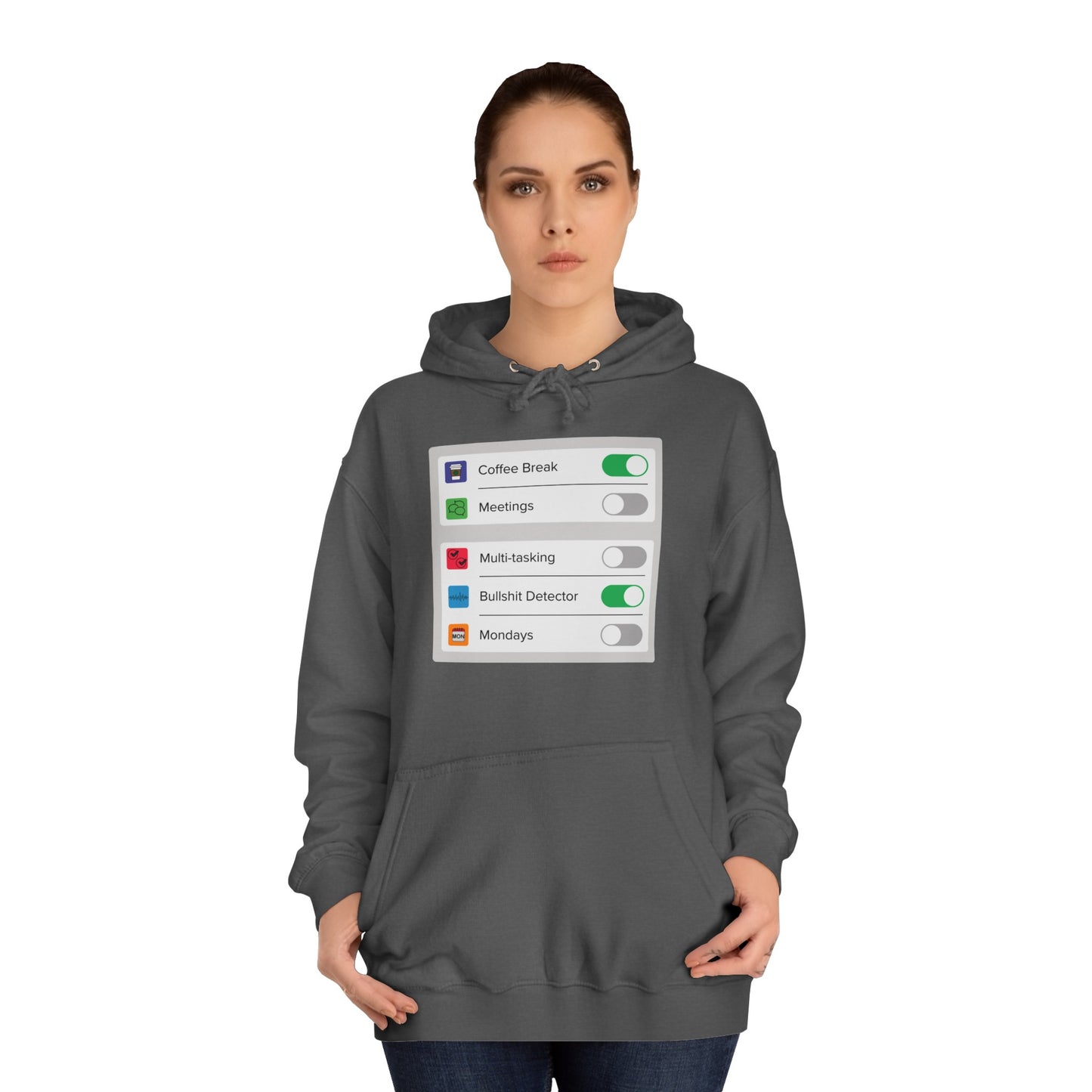 iOS Settings - Unisex College Hoodie