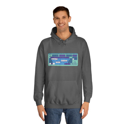 Keep Calm and Restart - Unisex College Hoodie