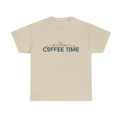 Coffee Time - Unisex Heavy Cotton Tee