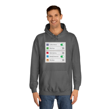 iOS Settings - Unisex College Hoodie