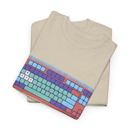 WASD Keyboard - Unisex Heavy Cotton Tee