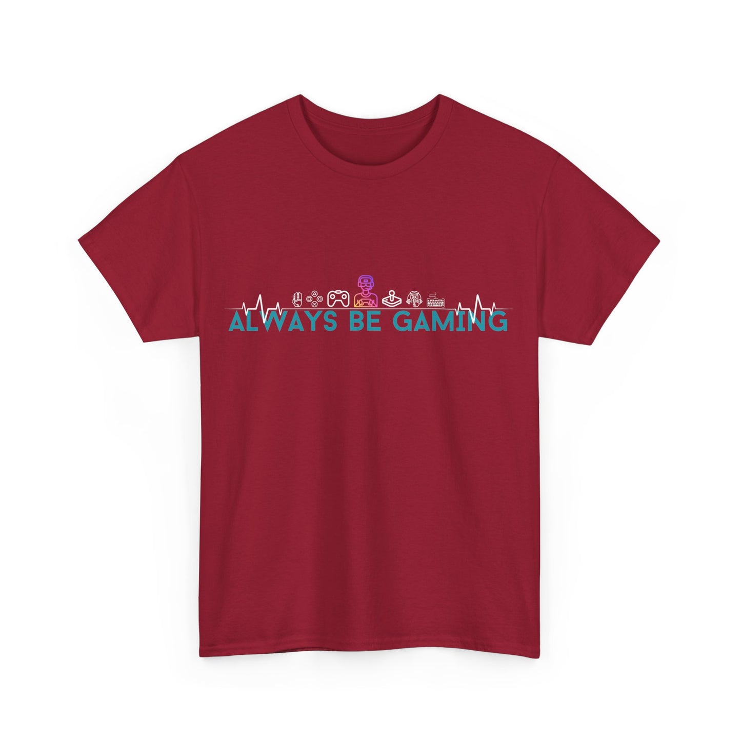 Always be Gaming - Unisex Heavy Cotton Tee