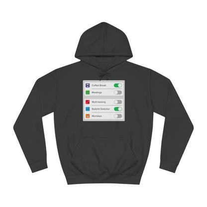 iOS Settings - Unisex College Hoodie