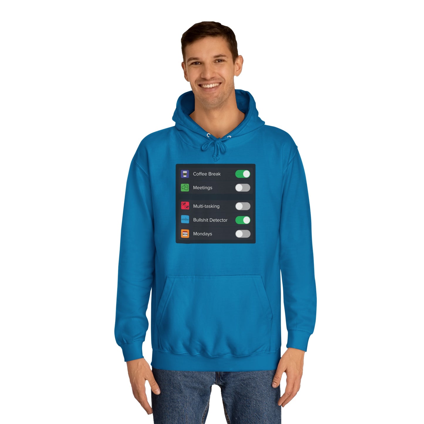 iOS Settings - Unisex College Hoodie