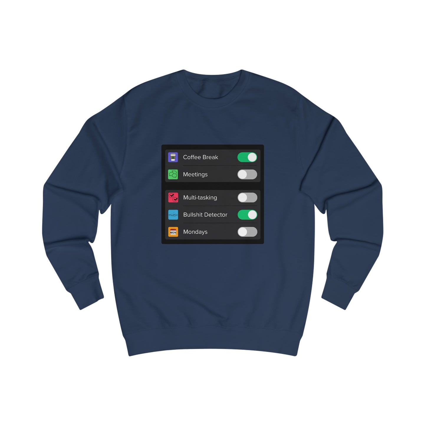 iOS Settings - Unisex Sweatshirt