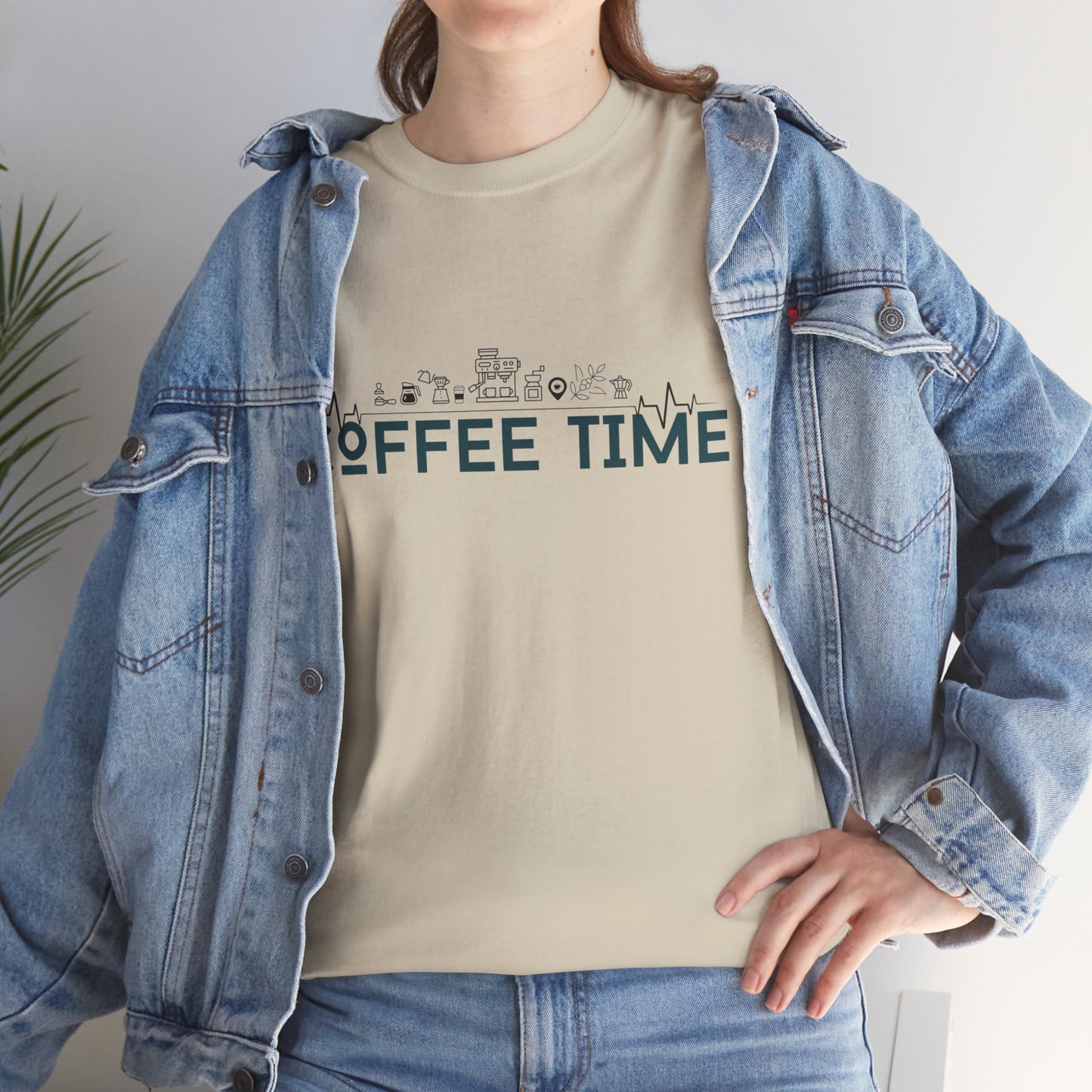 Coffee Time - Unisex Heavy Cotton Tee