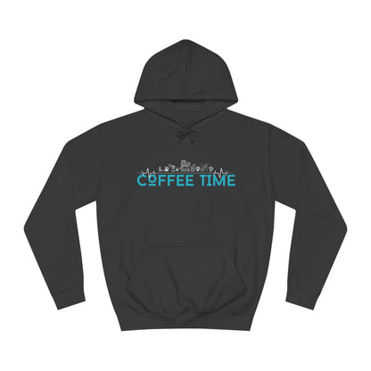 Coffes Time - Unisex College Hoodie