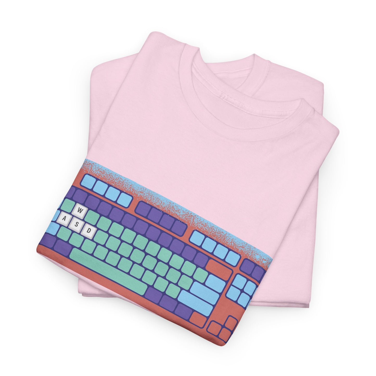 WASD Keyboard - Unisex Heavy Cotton Tee