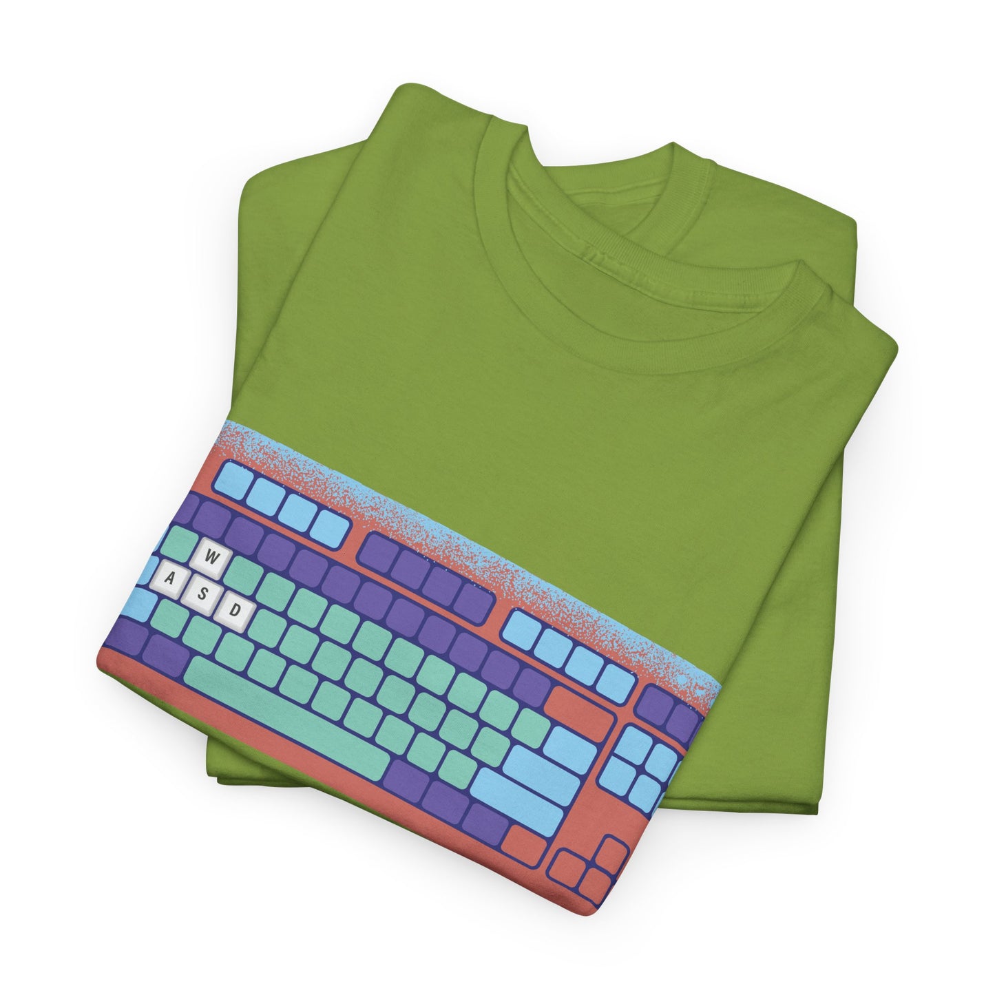 WASD Keyboard - Unisex Heavy Cotton Tee