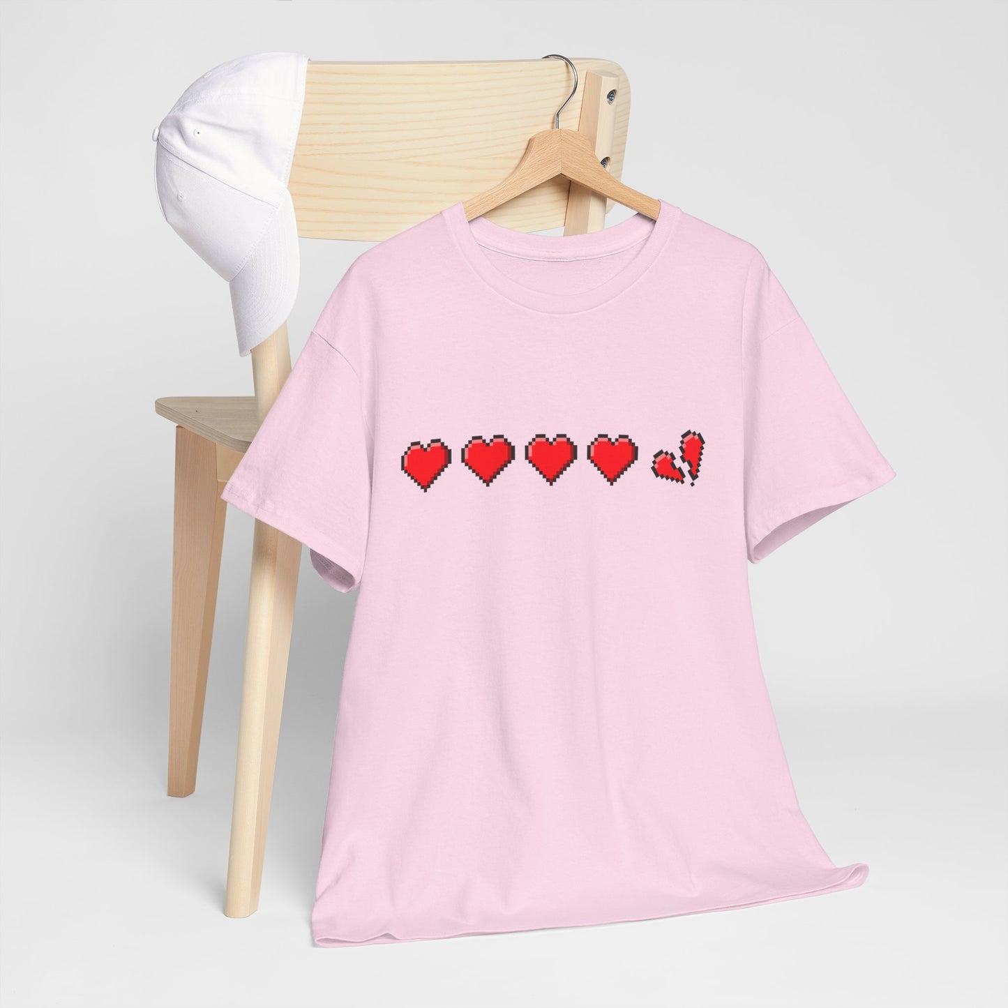 Gamer life hearts - Unisex Heavy Cotton Tee