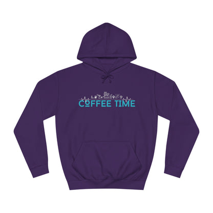 Coffes Time - Unisex College Hoodie