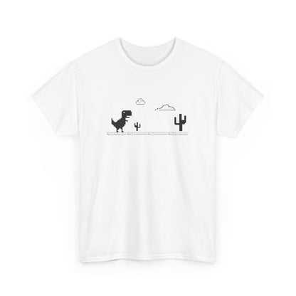 Chrome Dino - Unisex Heavy Cotton Tee